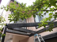 木製ウッドデッキから樹脂製ウッドデッキに交換工事 木製ウッドデッキから樹脂製ウッドデッキに交換工事